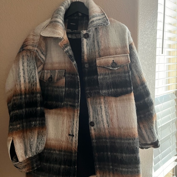 F21 brushed woven shacket - Picture 5 of 5